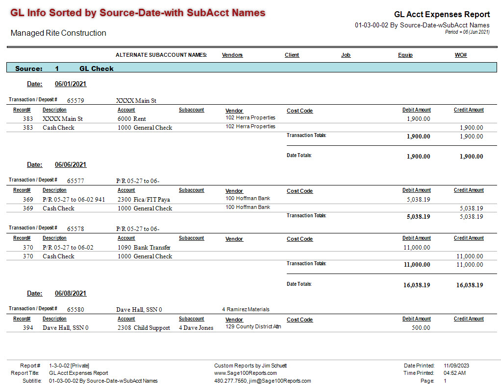 01-03-00-02 GL Acct Expenses Report By Source-Date-with Sub Acct Names